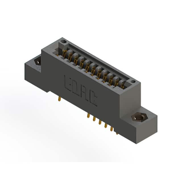 395-022-556-207 CONN EDGE DUAL FMALE 22POS 0.100