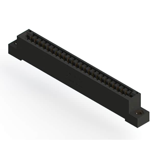 396-025-521-107 CONN EDGE SGL FMALE 25POS 0.125
