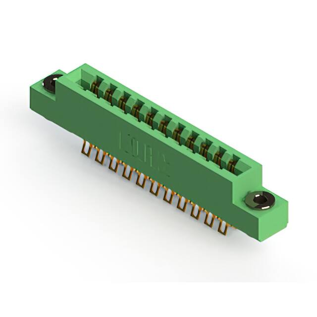 315-022-555-203 CONN EDGE DUAL FMALE 22POS 0.156