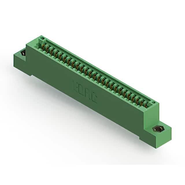 345-025-520-107 CONN EDGE SINGLE FML 25POS 0.100