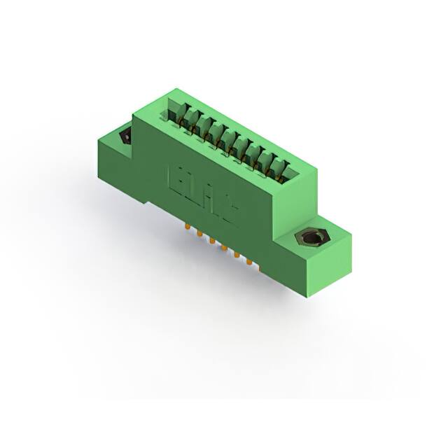 342-009-542-107 CONN EDGE SINGLE FML 9POS 0.100