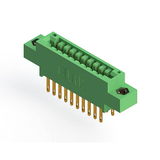346-020-500-808 CONN EDGE DUAL FMALE 20POS 0.125