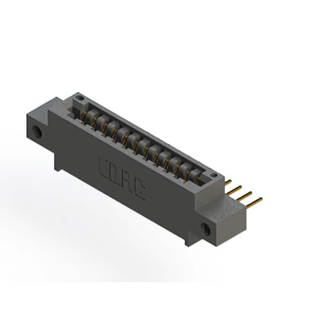 396-012-558-612 CONN EDGE SGL FMALE 12POS 0.125