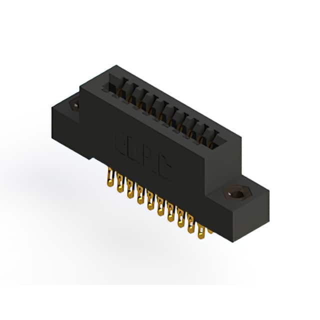 392-020-555-208 CONN EDGE DUAL FMALE 20POS 0.100