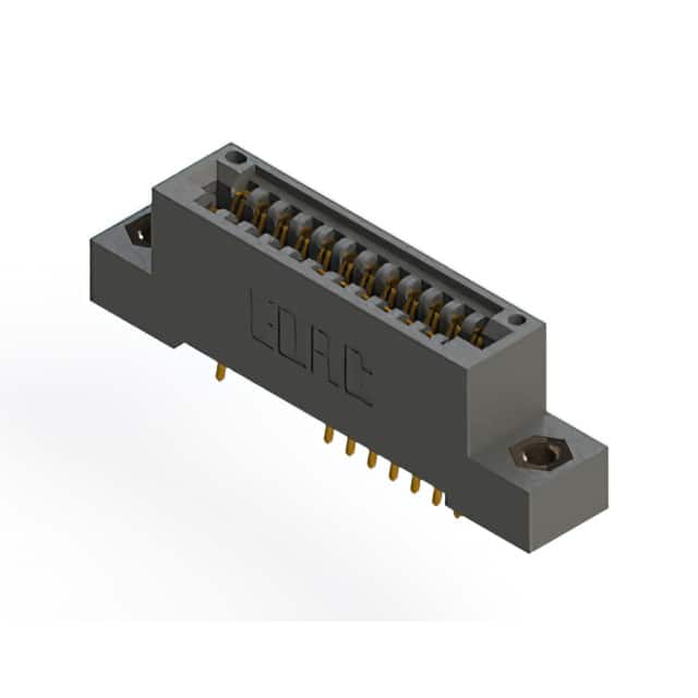395-024-556-207 CONN EDGE DUAL FMALE 24POS 0.100