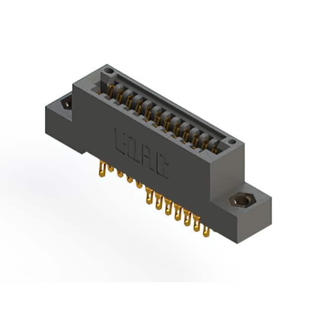 395-024-555-207 CONN EDGE DUAL FMALE 24POS 0.100