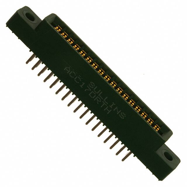 ACC17DRTH CONN EDGE DUAL FMALE 34POS 0.100