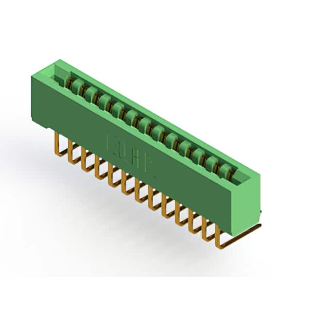 307-013-558-101 CONN EDGE SGL FMALE 13POS 0.156