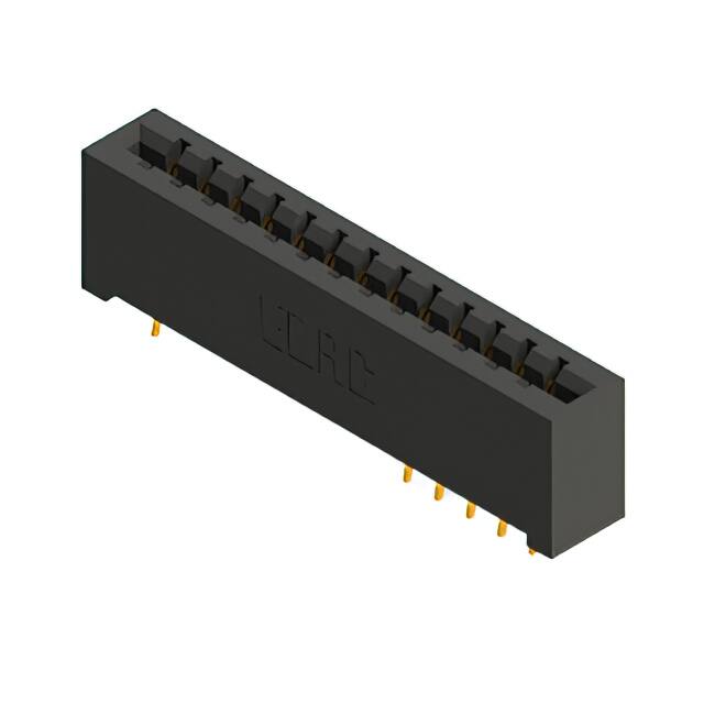 387-026-556-201 CONN EDGE DUAL FMALE 26POS 0.156