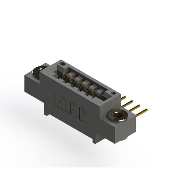 396-006-558-603 CONN EDGE SGL FMALE 6POS 0.125