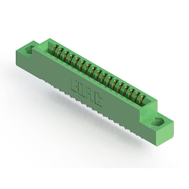 341-017-500-104 CONN EDGE SINGLE FML 17POS 0.100