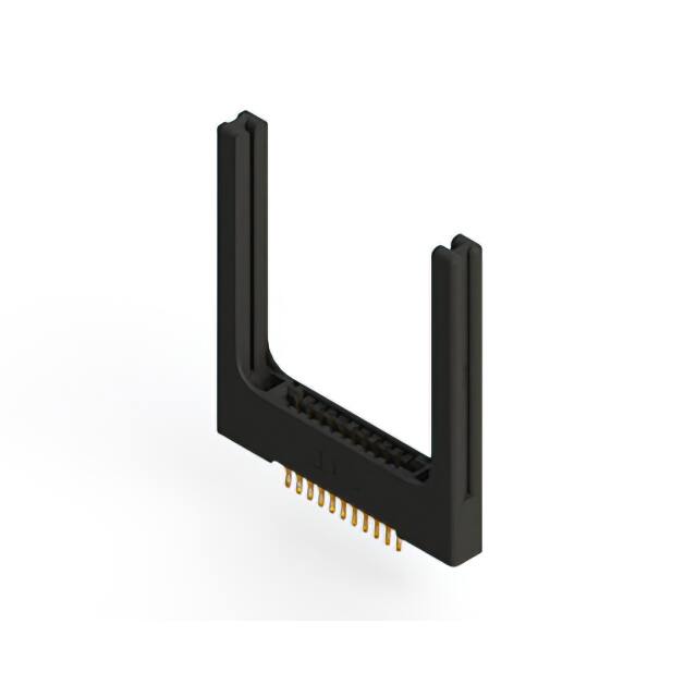 396-022-555-258 CONN EDGE DUAL FMALE 22POS 0.125