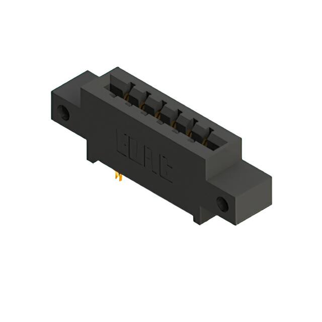 387-012-555-812 CONN EDGE DUAL FMALE 12POS 0.156