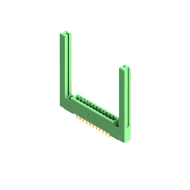 337-022-544-258 CONN EDGE DUAL FMALE 22POS 0.156