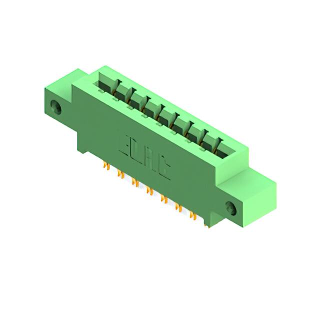 337-016-555-812 CONN EDGE DUAL FMALE 16POS 0.156