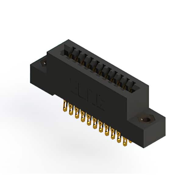 392-022-555-208 CONN EDGE DUAL FMALE 22POS 0.100
