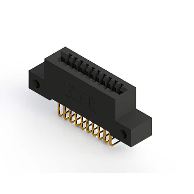 392-010-558-112 CONN EDGE SINGLE FML 10POS 0.100