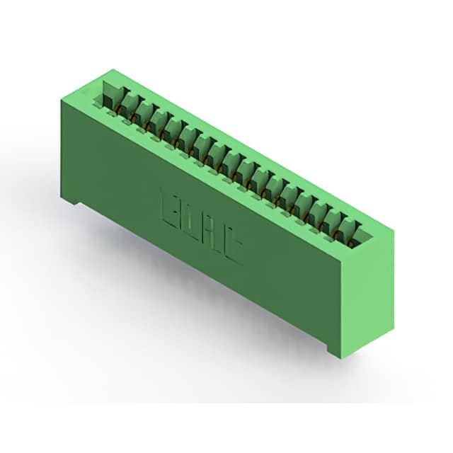 342-017-521-101 CONN EDGE SINGLE FML 17POS 0.100