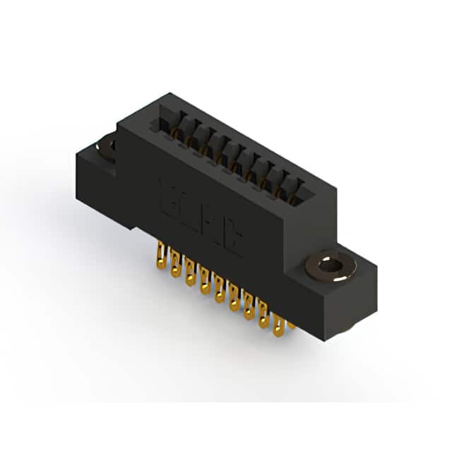 392-018-555-203 CONN EDGE DUAL FMALE 18POS 0.100