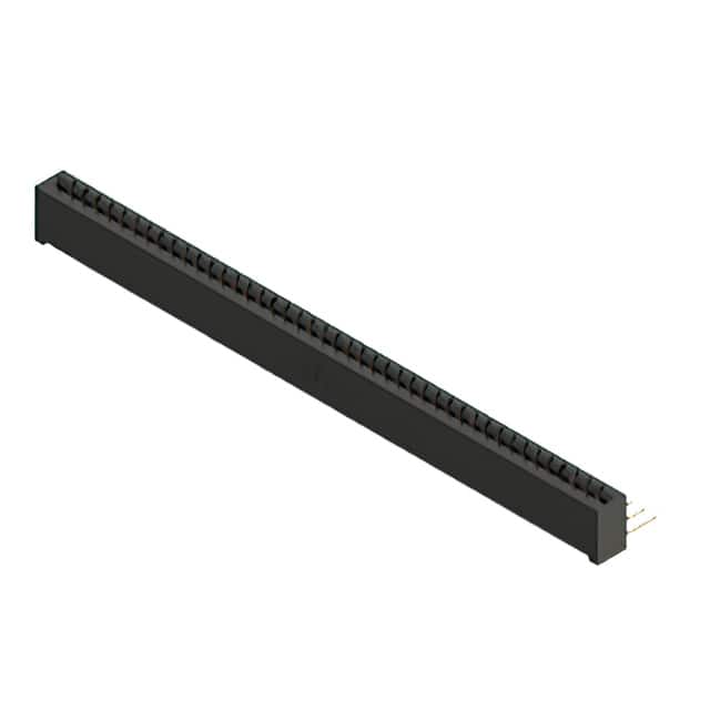 387-043-559-101 CONN EDGE SGL FMALE 43POS 0.156
