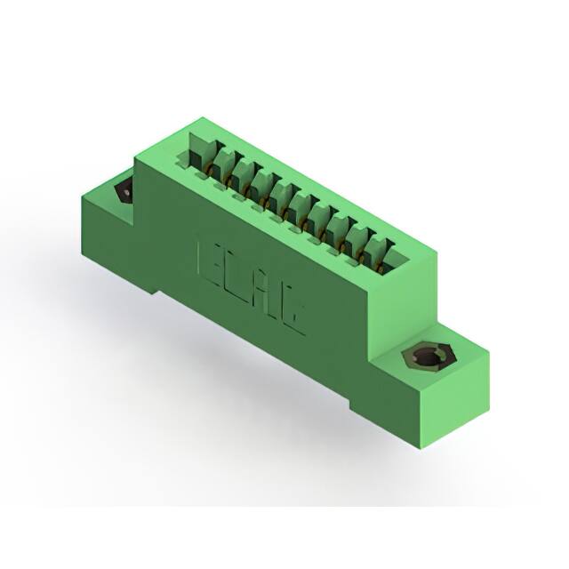 342-010-521-108 CONN EDGE SINGLE FML 10POS 0.100