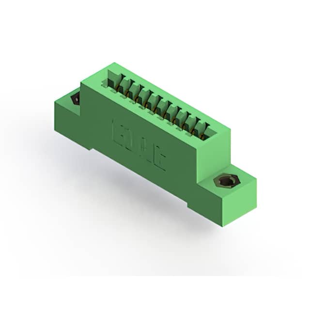 342-010-520-107 CONN EDGE SINGLE FML 10POS 0.100
