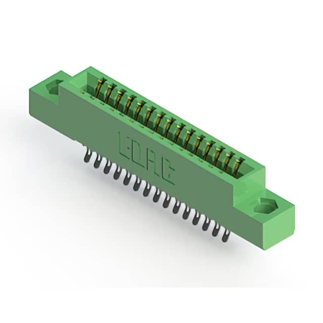341-030-555-204 CONN EDGE DUAL FMALE 30POS 0.100