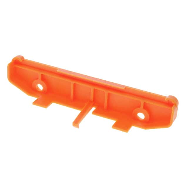 1185060000 END PLATE 27.2MM WIDE ORANGE