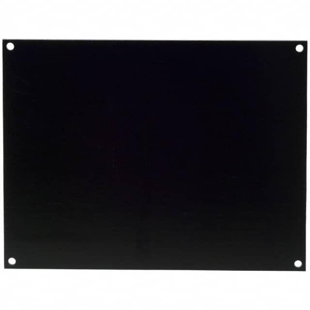 2038 PANEL PHENOLIC 5 1/4X6 3/4" BLK