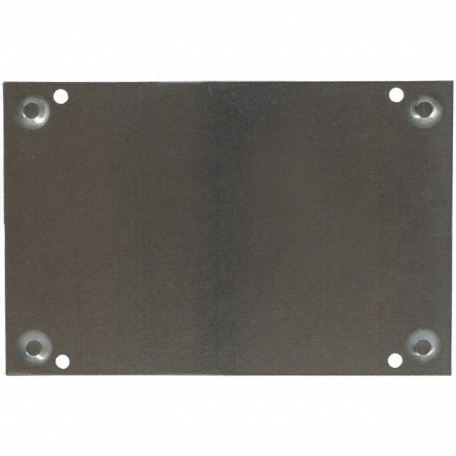 BPA-1505 CHASS BOT PLATE ALUM 4 X 6 NAT