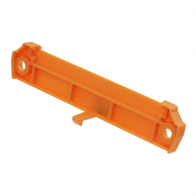 1324260000 END PLATE 12.3MM WIDE ORANGE