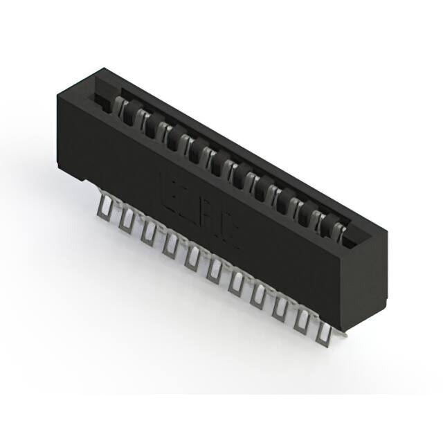 357-022-455-201 CONN EDGE DUAL FMALE 22POS 0.156