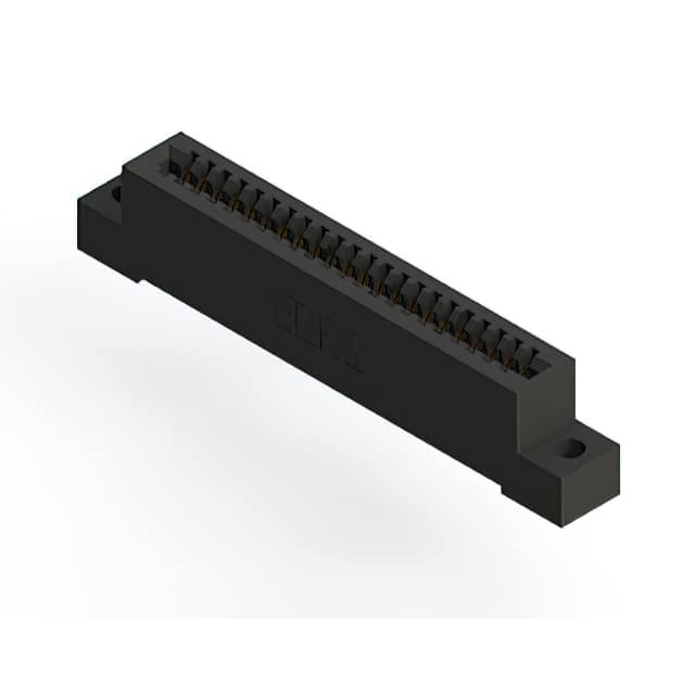 392-022-520-104 CONN EDGE SINGLE FML 22POS 0.100