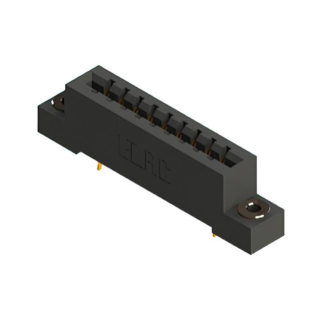 387-018-556-203 CONN EDGE DUAL FMALE 18POS 0.156