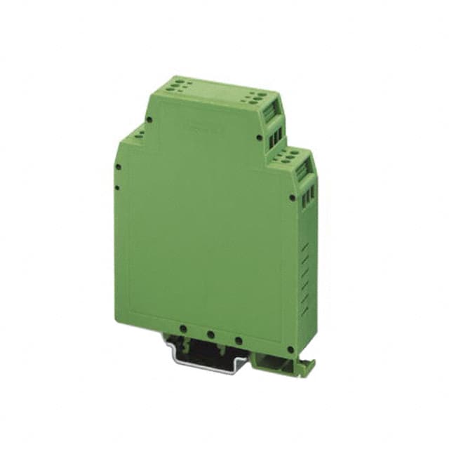 2757102 HOUSING PLSTC GRN 3.11"LX0.89"W