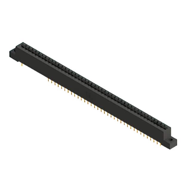 387-043-558-104 CONN EDGE SGL FMALE 43POS 0.156