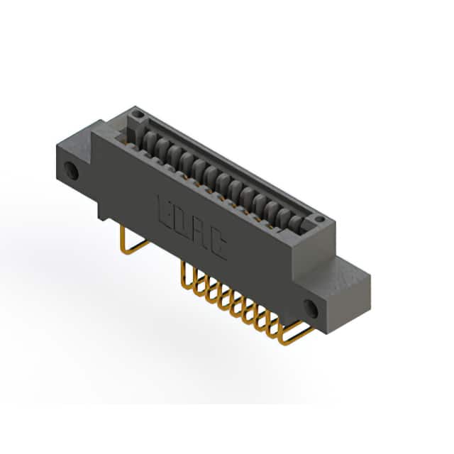 395-014-558-412 CONN EDGE SINGLE FML 14POS 0.100