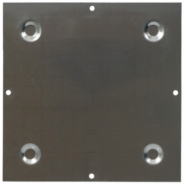 BPA-1592 CHASS BOT PLATE ALUM 7 X 7 NAT