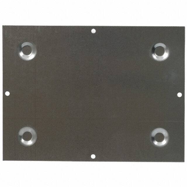 BPA-1513 CHASS BOT PLATE ALUM 6 X 8 NAT