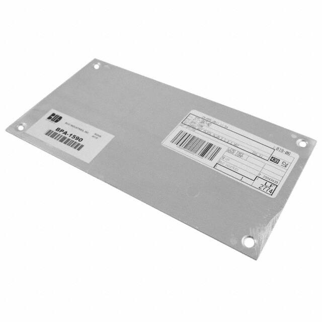 BPA-1590 CHASS BOT PLATE ALUM 5 X 9.5 NAT