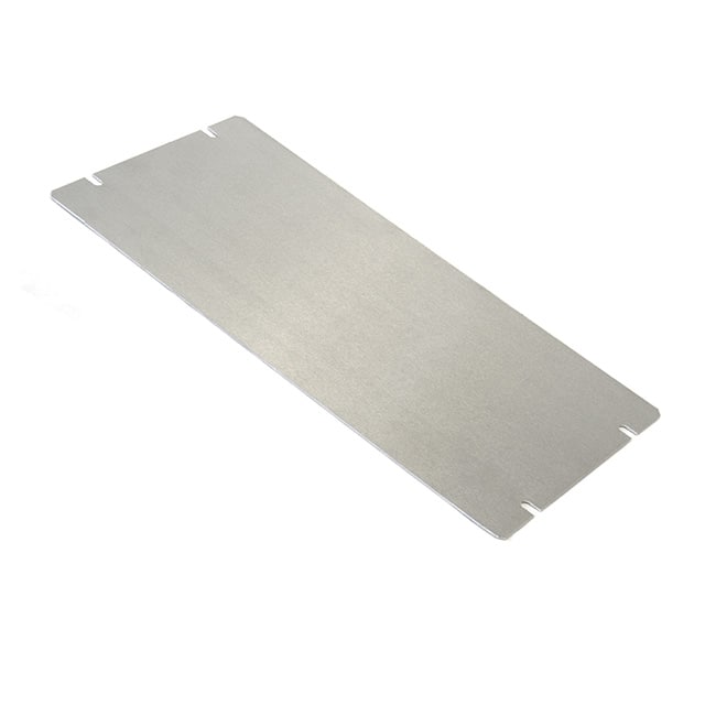1434-105 BOTTOM PLATE FOR ALUM CHASSIS