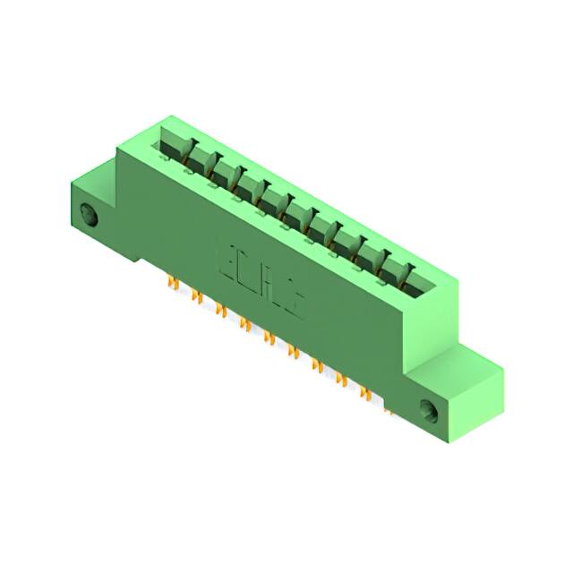 337-020-555-212 CONN EDGE DUAL FMALE 20POS 0.156