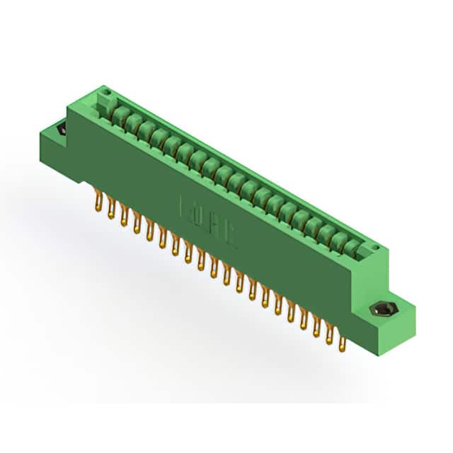 346-040-555-208 CONN EDGE DUAL FMALE 40POS 0.125