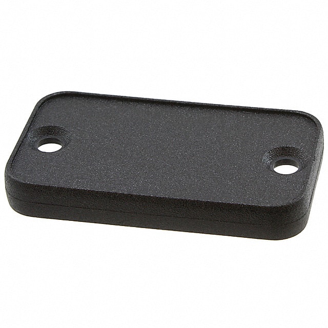 1455DPLBK-10 BEZEL SOLID PLASTIC BLCK 10/PACK