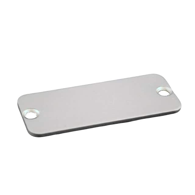 1455QAL-10 END PANEL ALUMINUM CLEAR 10/PACK