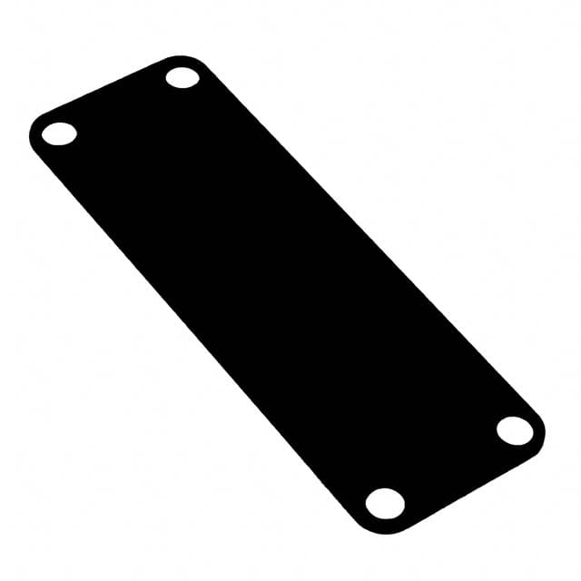 1455JALBK-10 END PANEL ALUMINUM BLACK 10/PACK