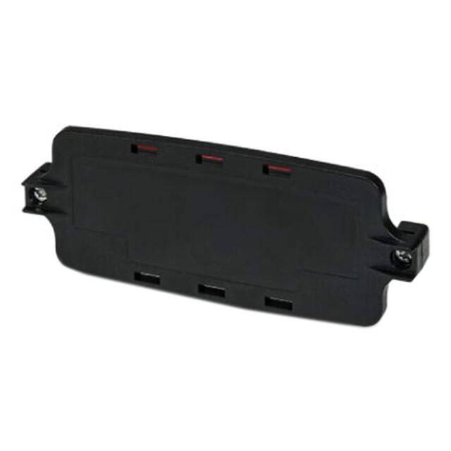 2230008 FACEPLATE, COLOR: BLACK, WIDTH: