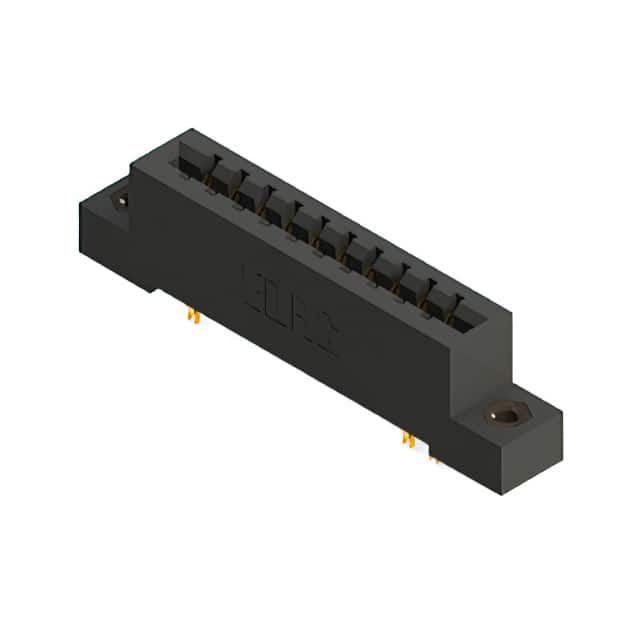 387-020-555-208 CONN EDGE DUAL FMALE 20POS 0.156