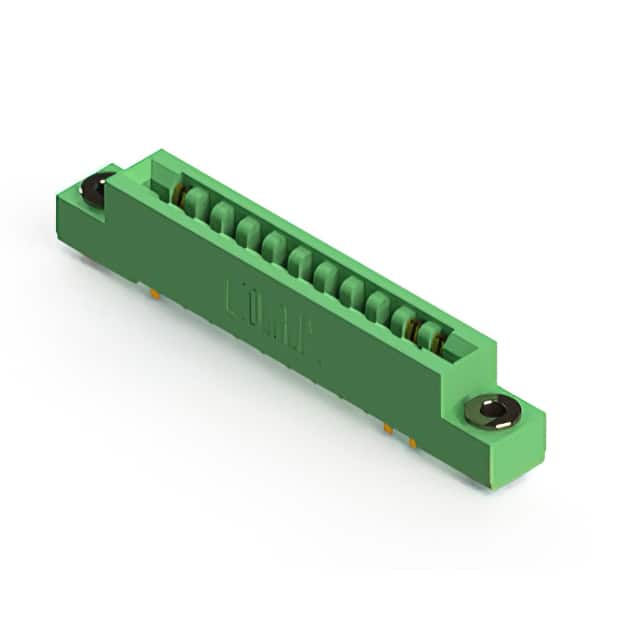 307-022-558-203 CONN EDGE DUAL FMALE 22POS 0.156