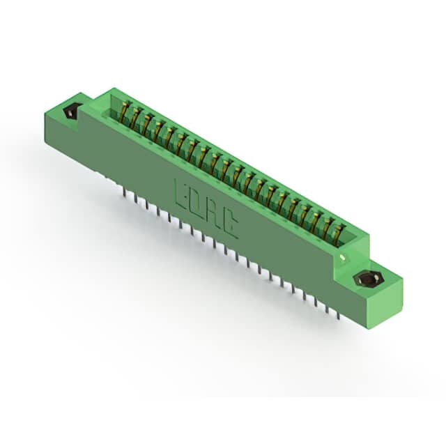 341-020-522-107 CONN EDGE SINGLE FML 20POS 0.100